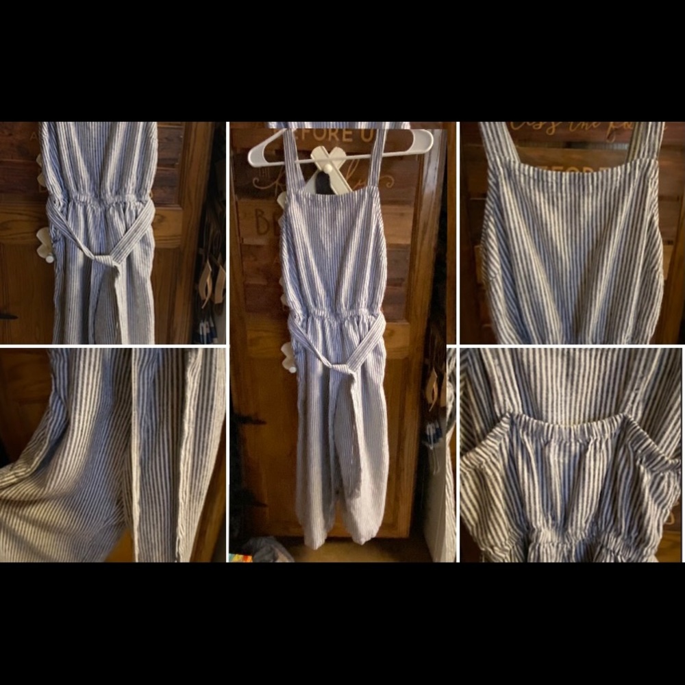 Women’s Pi Striped Jumpsuit